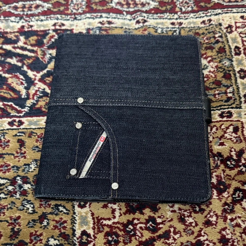 Set of 2 Diesel Black and Denim tablet (iPad) Cases